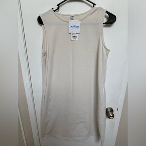 Uniqlo Women's Cream Midi Dress